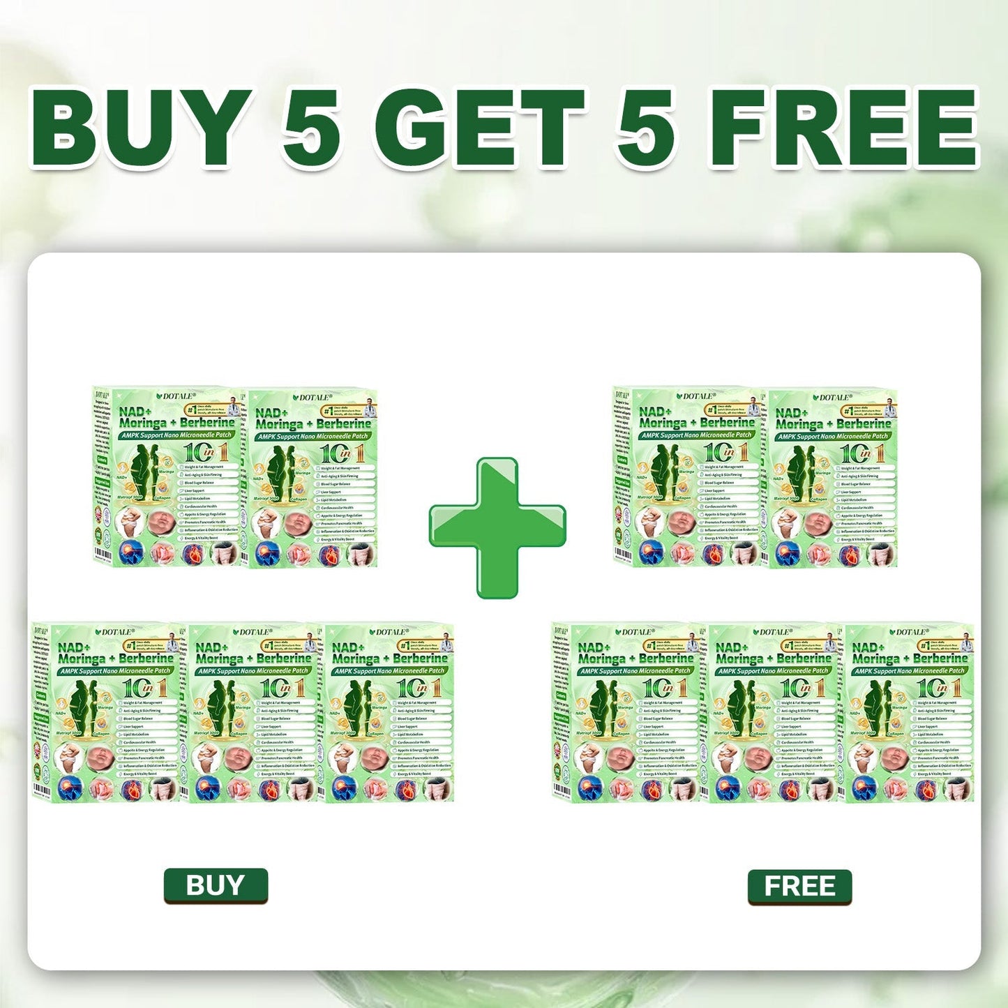 🔥 Limited-Time Event — 50% OFF Today!  After testing with tens of thousands of users, we found that using the 𝐃𝐎𝐓𝐀𝐋𝐄® Weight Loss Patch together with our shaping underwear helps support even better results. ✨